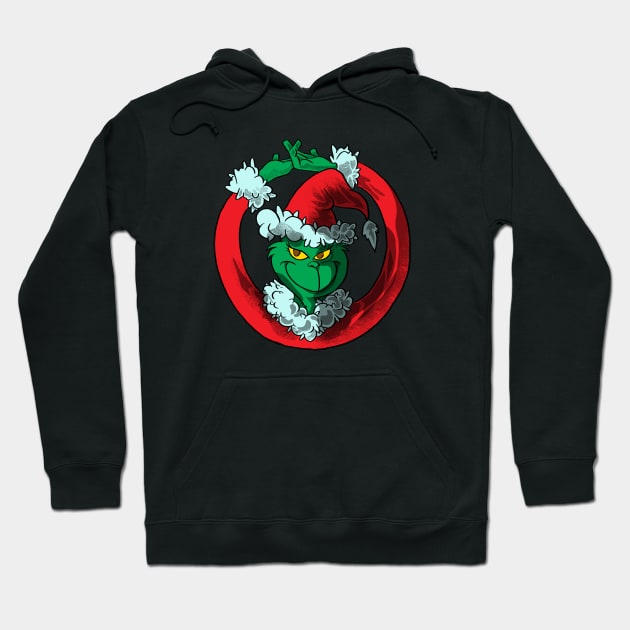 GRINCH STOLE CHRITMAS Hoodie by imblessed